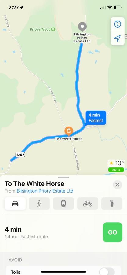 The White Horse Inn Bilsington Esterno foto